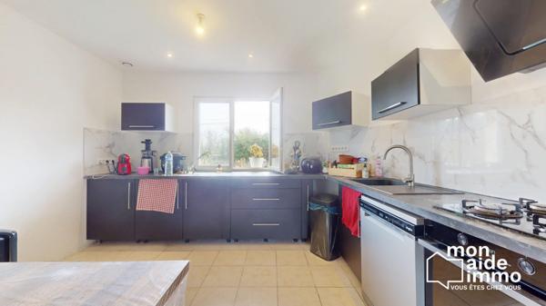 Maison 95m² + garage sur 2000m² centre Grignols