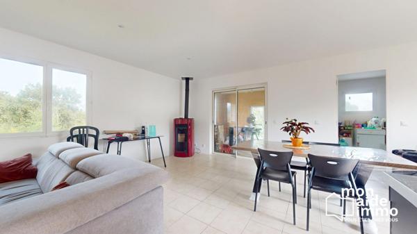 Maison 95m² + garage sur 2000m² centre Grignols