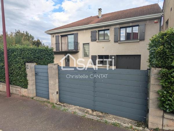 Pavillon 127 m² 4 chambres, garage, terrain, local 26 m²