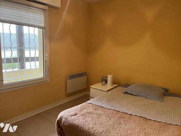 Dans l'éventail, à 300 mètres de la plage et du Grand Hôtel, appartement F3 actuellement loué 