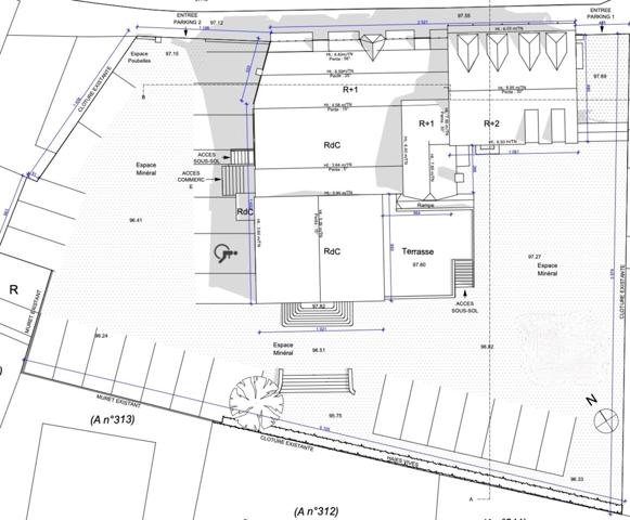 Ancien hôtel-restaurant à réinventer – Projet logements + activités - Emerainville