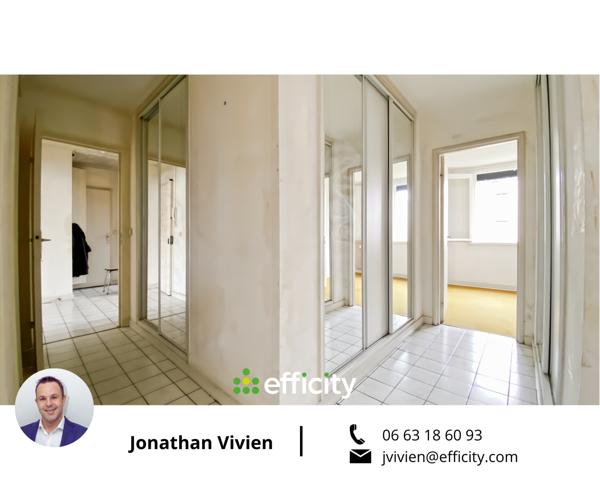 Appartement 4 pièces - 81 m² Exclusivité efficity