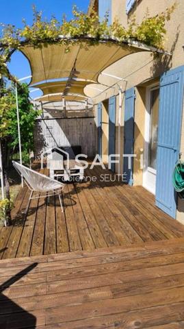 maison 5 pièces, 95 m2, jardin et piscine