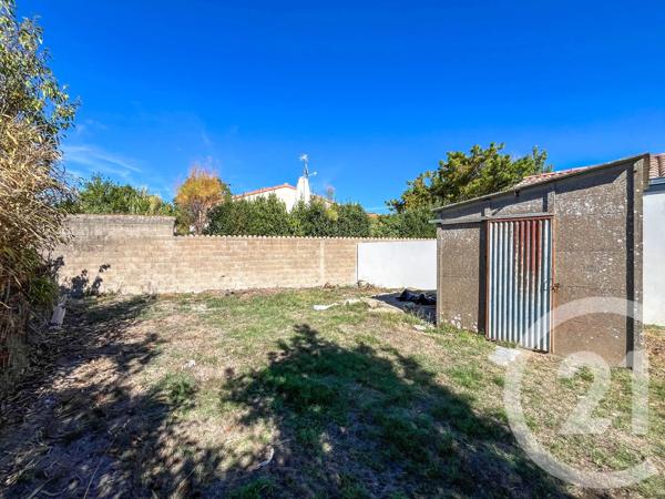 Terrain à vendre  268 m 2   LES SABLES D OLONNE  - 85