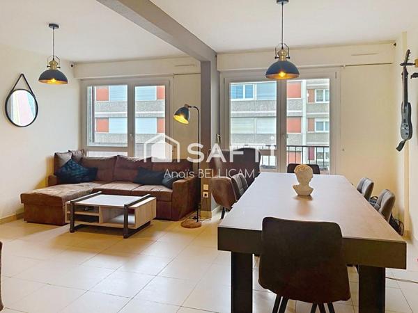 Superbe Appartement 4 pièces avec balcon, cave et stationnement