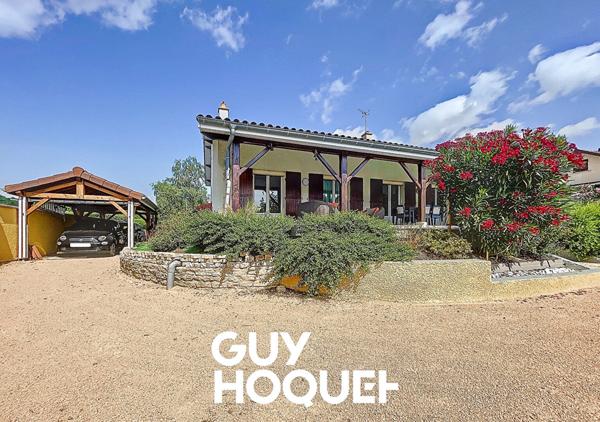 Maison sur sous sol semi enterré 3 Chambres + Bureau + Garage - 71118 SAINT MARTIN BELLE ROCHE