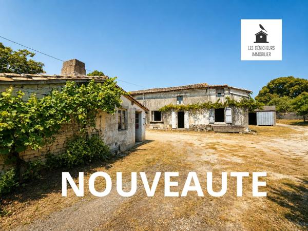 Ancienne ferme à rénover avec terrain constructible
