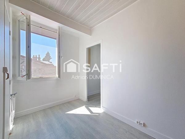 Bel studio rénové avec jardin, cave et débarras