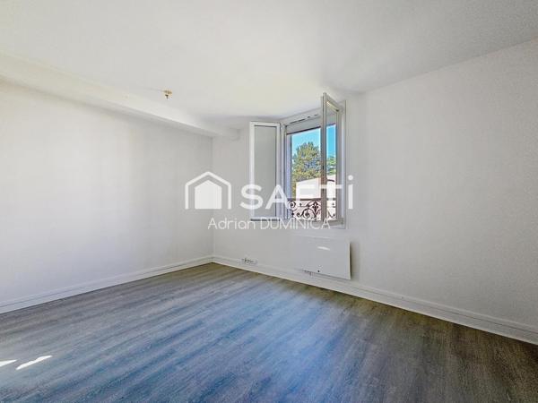 Bel studio rénové avec jardin, cave et débarras