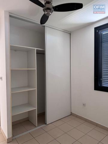 A louer bel appartement de type F3 lumineux sur la résidence BOIS DE SENTEUR avenue GEORGES BRASSENS à Sainte Clotilde.