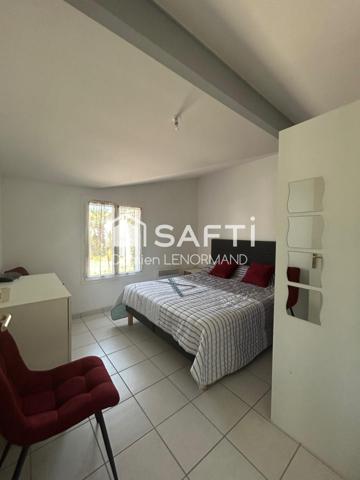 Maison meublée plain pied 1 chambres les Allards