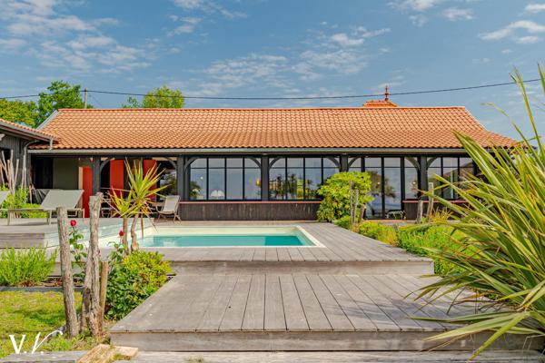 ANDERNOS LES BAINS - VILLA EN PREMIERE LIGNE