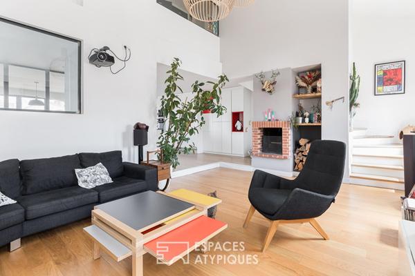 Duplex en dernier étage, quartier des Chalets