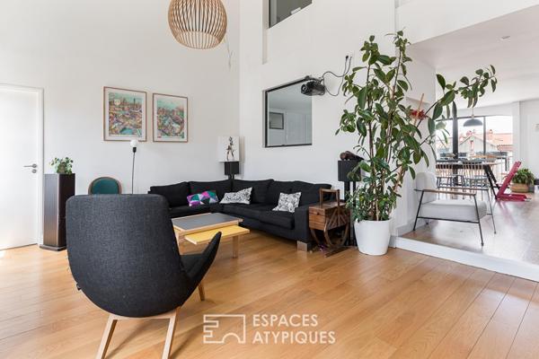 Duplex en dernier étage, quartier des Chalets