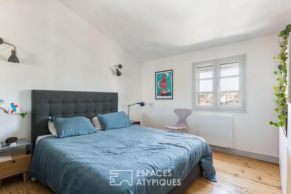 Duplex en dernier étage, quartier des Chalets