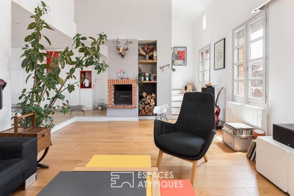 Duplex en dernier étage, quartier des Chalets
