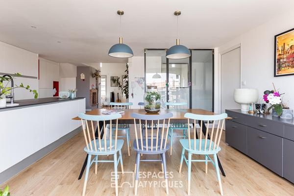 Duplex en dernier étage, quartier des Chalets