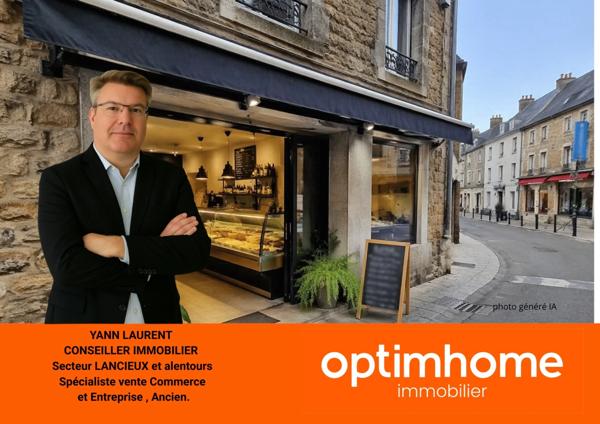 Bail à céder Local commercial avec logement – Emplacement idéal à Paimpol
