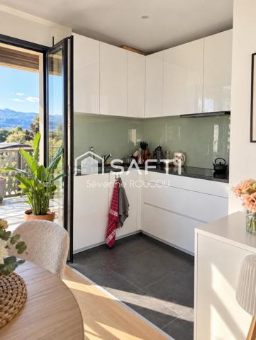 Élégant 2 pièces de 57 m² avec deux terrasses et vues dégagées à Divonne-les-Bains