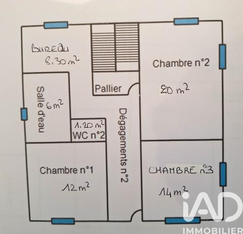 Maison à vendre 5 pièces 67,05 m² Châlus