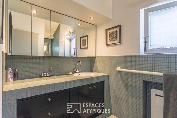 Villa – Loft avec patio luxuriant proche mer et port
