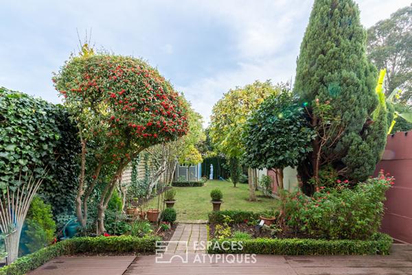 Charmante maison de ville, son jardin et ses dépendances