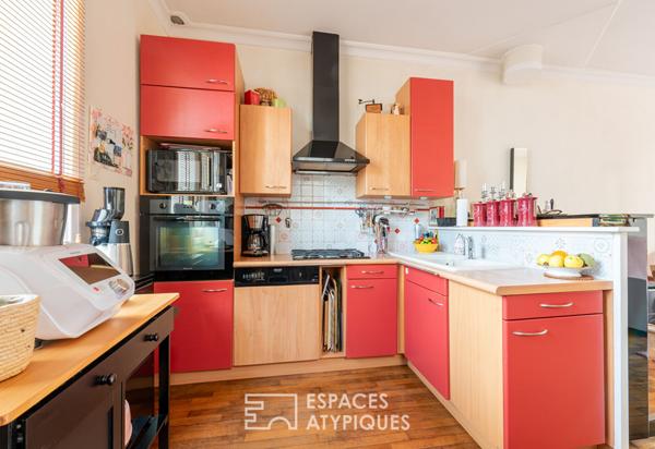 Charmante maison de ville, son jardin et ses dépendances