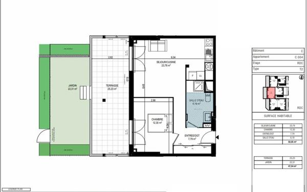 Appartement à vendre    2 pièces •  Monteux