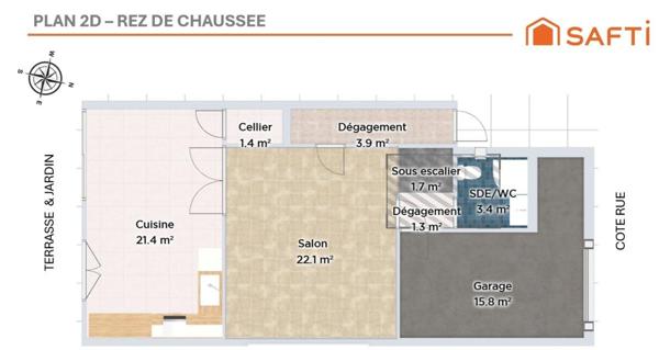 MAISON A RENOVER à COLOMBES