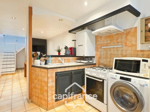 Maison 3 pièces au calme avec terrasse et jardin