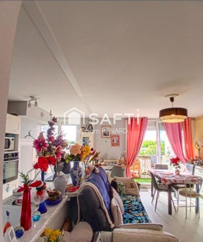 Appartement T3, 69 m², quartier des Boiffiers