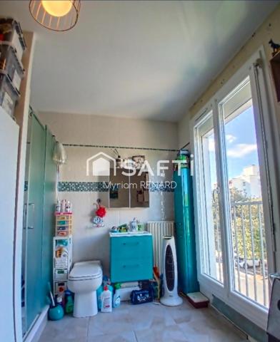 Appartement T3, 69 m², quartier des Boiffiers