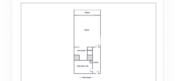 Appartement 1 pièce - 29 m²