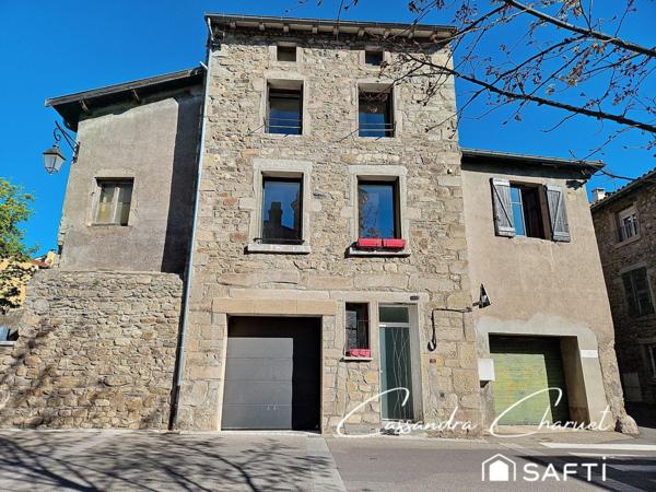 Maison de village avec garage