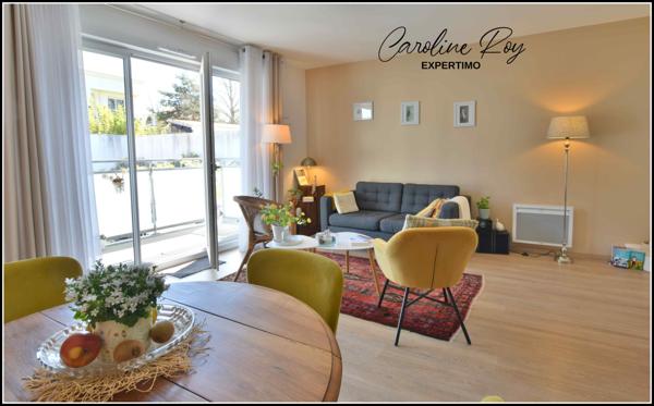 Basse-Goulaine (44115) EXCLUSIVITÉ Centre-bourg de Basse-Goulaine - Appartement T3 récent avec extérieurs et stationnements.