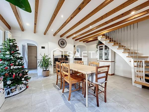 Maison de charme et appartement (possible revenu locatif)