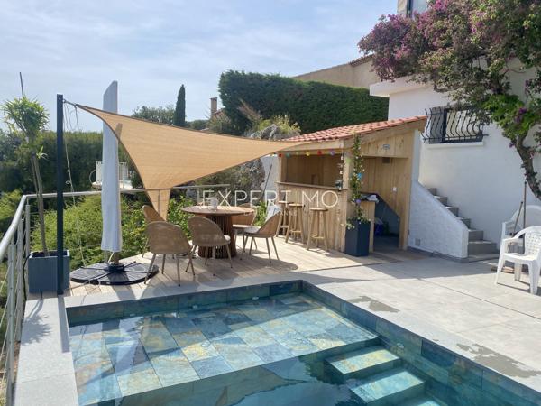 La Valette-du-Var (83160) Villa rénovée avec belles prestations et vue panoramique jusqu'à la mer