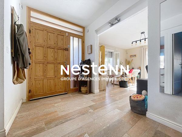 Canohès, Maison 6 pièces lumineuse, 3 faces, rénovée, garage 26 m² et jardin piscinable