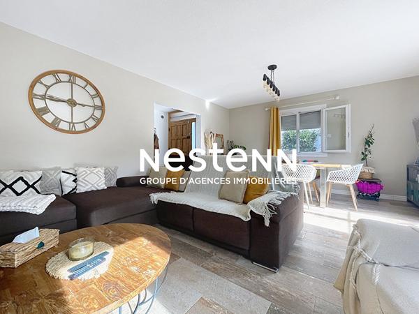 Canohès, Maison 6 pièces lumineuse, 3 faces, rénovée, garage 26 m² et jardin piscinable