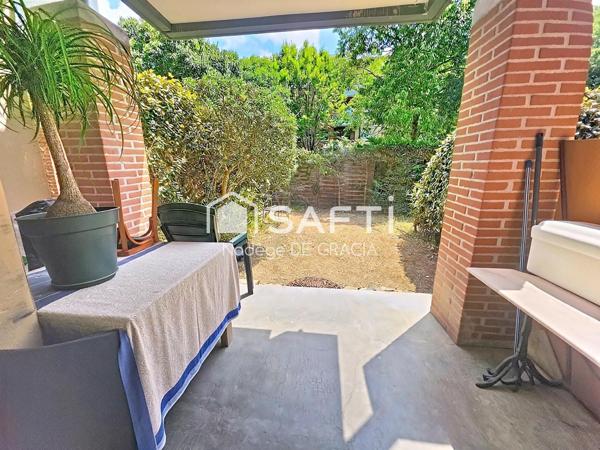 Appartement T2 avec petit extérieur dans résidence vendu loué 05/2028