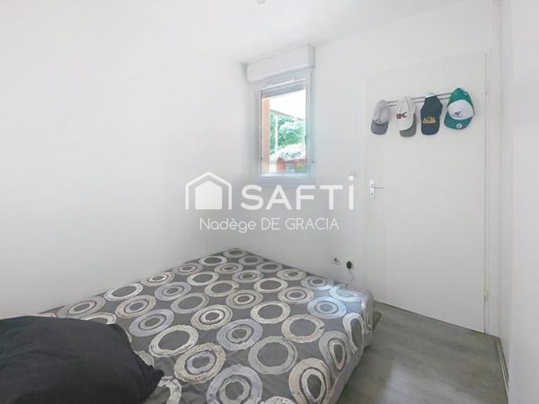 Appartement T2 avec petit extérieur dans résidence vendu loué 05/2028
