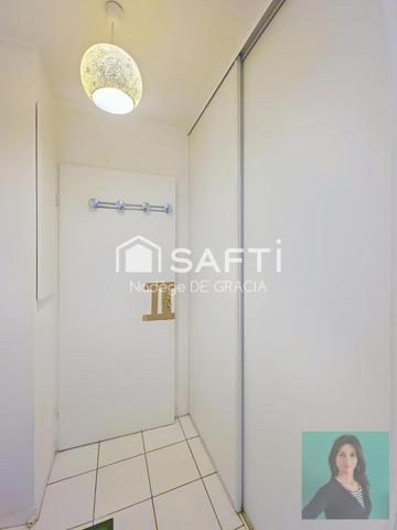 Appartement T2 avec petit extérieur dans résidence vendu loué 05/2028