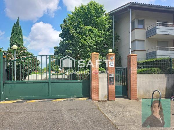 Appartement T2 avec petit extérieur dans résidence vendu loué 05/2028