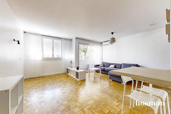 Grand studio de 36,03m2 avec balcon, clim et parking - Grange Blanche, Lyon 8