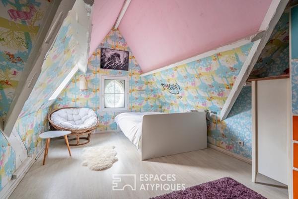 Maison familiale dans le centre de Plaisir