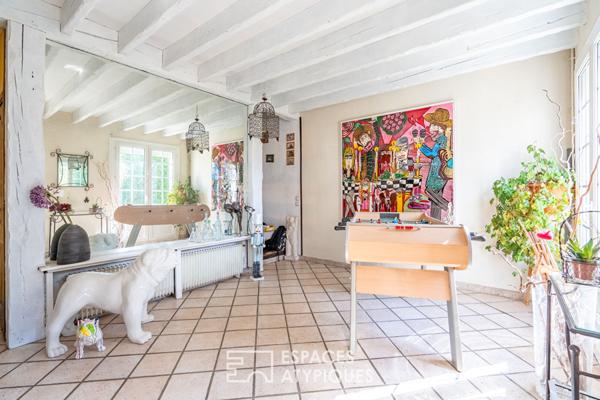 Maison familiale dans le centre de Plaisir