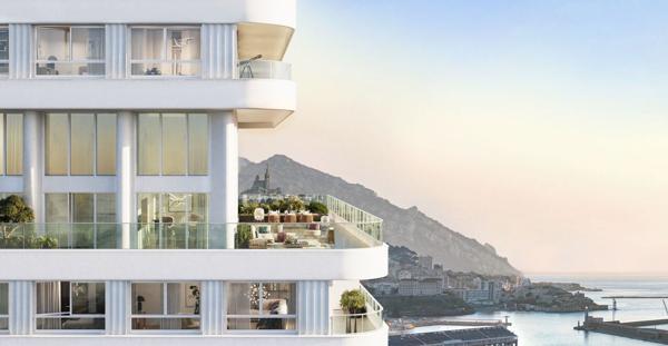 Appartement neuf de type 3 situé à Marseille 13002