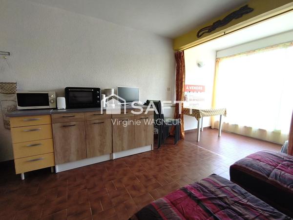 Studio très bon état - Parking et Cellier privatifs