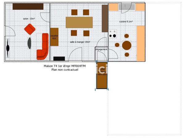 Maison
         4 pièces
        - 72 m² Exclusivité 135 000 € *