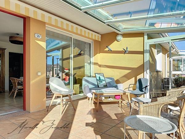 JONQUIERES SAINT VINCENT MAISON 3 pièces 78 m²  et véranda 18m², cellier et parking